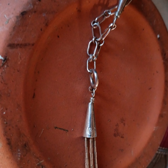 CAROLYN POLLACK QT STERLING NECKLACE/EARRINGS - Picture 9 of 9